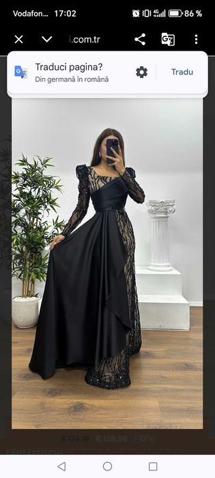 Vând rochie neagra