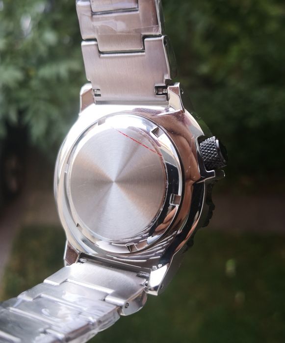 Ceas automatic Seiko Monster Mod Prospex Diver bratara metalica
