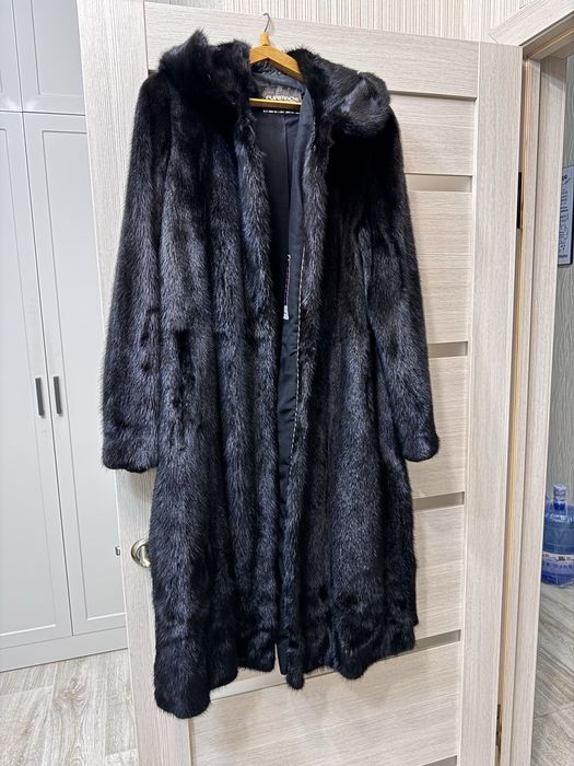 Норковая шуба L-XL(48-52)