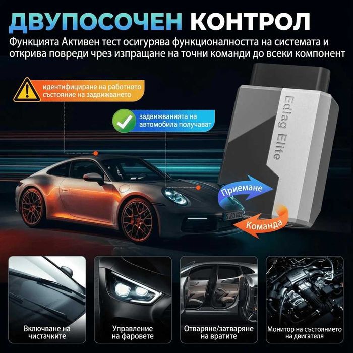 Доживотен лиценз!! 2026 EDIAG ELITE Доживотно ползване без абонаменти!