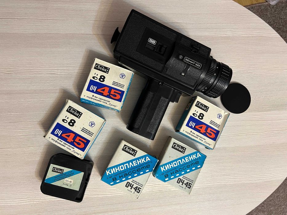 кинокамера кварц-8xl zenit