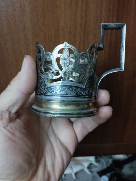 Редкие серебряные подстаканники СССР