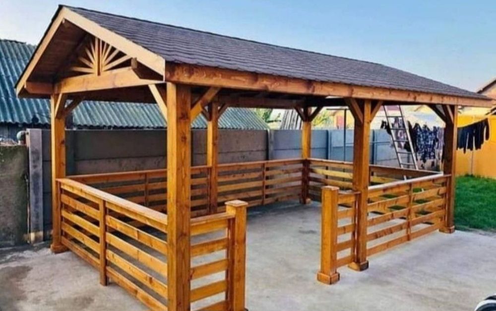 Foișoare terase magazii din lemn