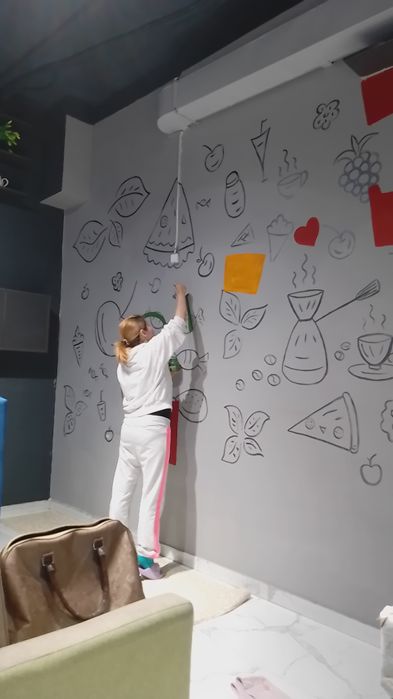 Роспись стен художник