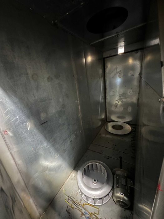 Linie completa de vopsire in camp electrostatic cu vopsea pulbere