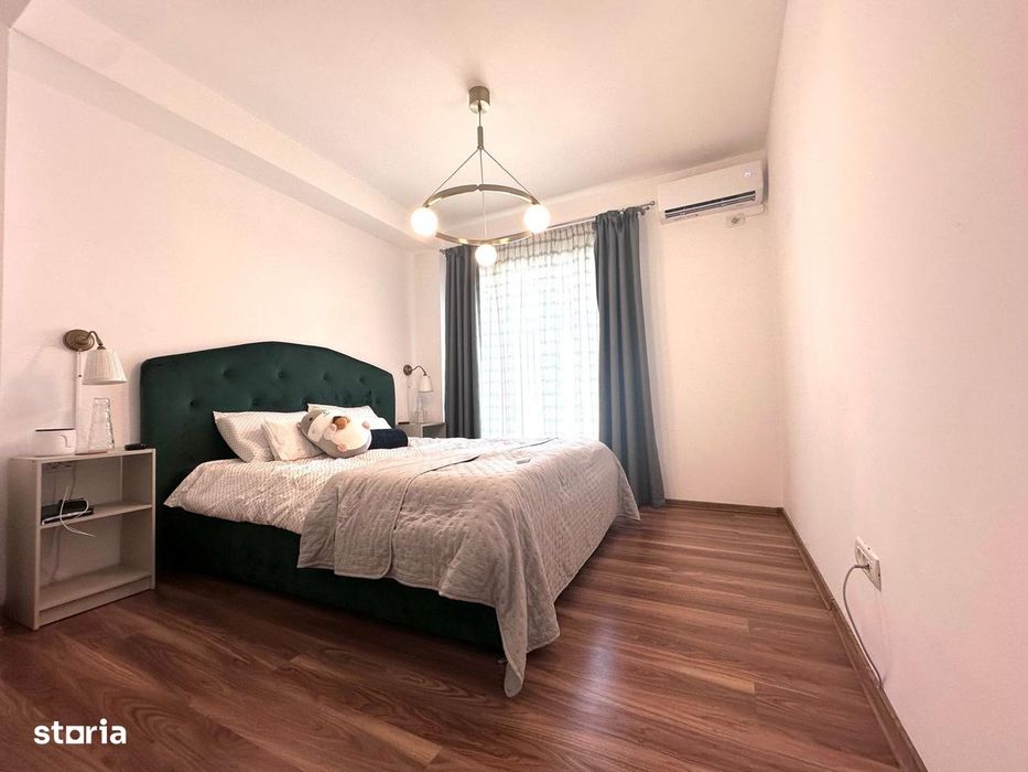 Apartament 3 camere- mobilat si utilat- loc de parcare subteran-Brayti