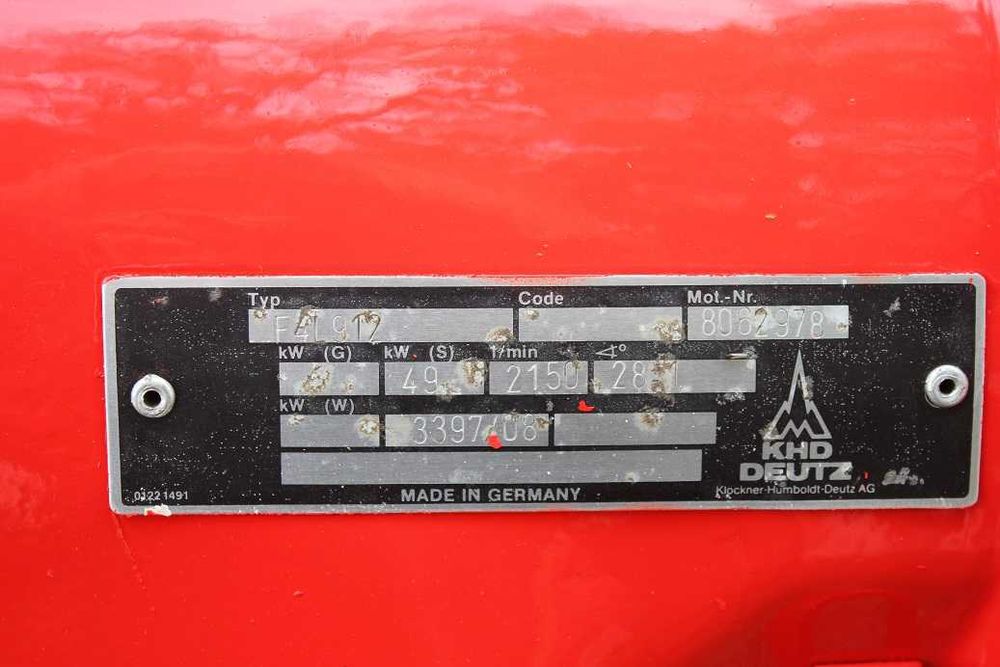 Motor complet Deutz F4L912 - Piese de motor Deutz