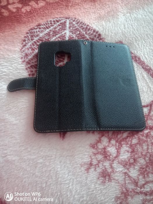 Калъф кожен черен за Samsung S9