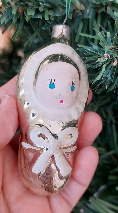 Елочная игрушка малыш