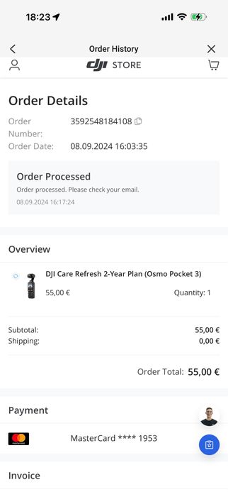 DJI Osmo Pocket 3 - Чисто Ново