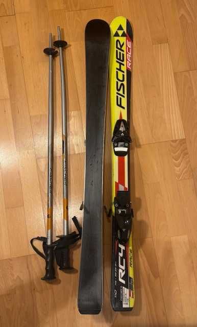 Schiuri copii Fischer RC4 PRO 110 cm + bete Fischer