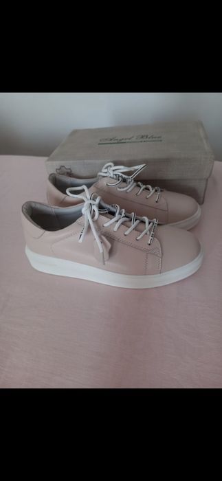 Pantofi noi din piele int-ext