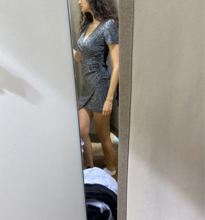 Rochie apricot-marime M