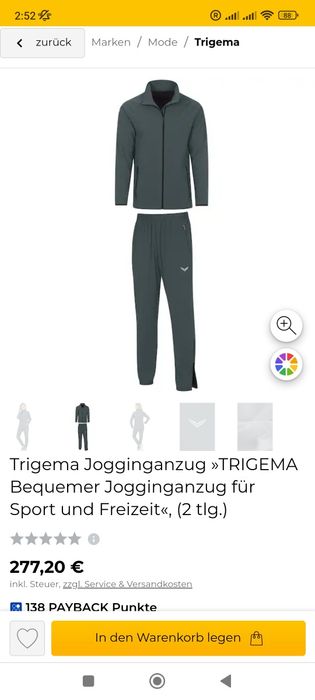 TRIGEMA, Trening De Dama XL.