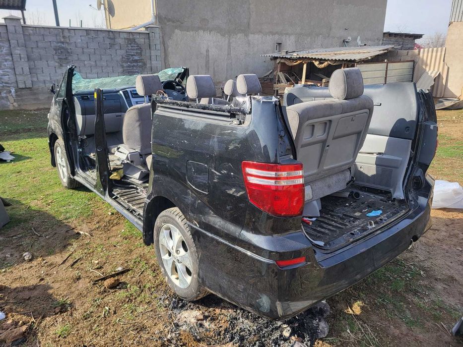 запчасти на toyota alphard