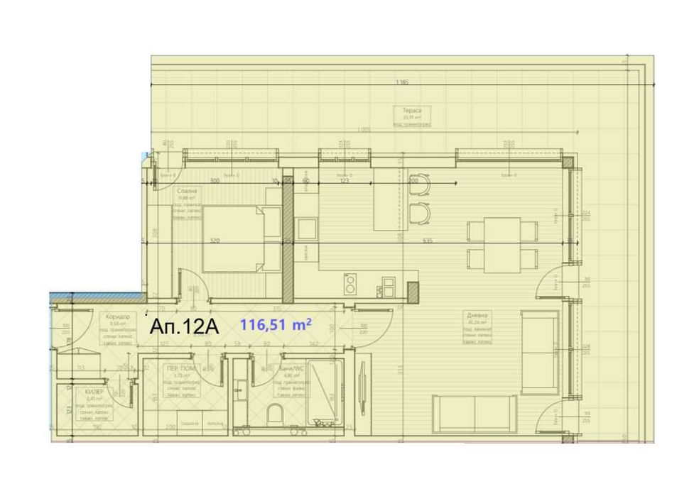 ПАНОРАМЕН двустаен апартамент в Карлово
