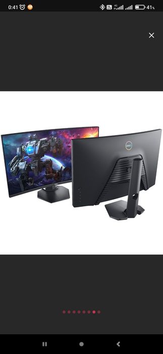 Monitor LG IPS 4K UHD 27 inch  Monitor Gaming curbat LED VA DELL