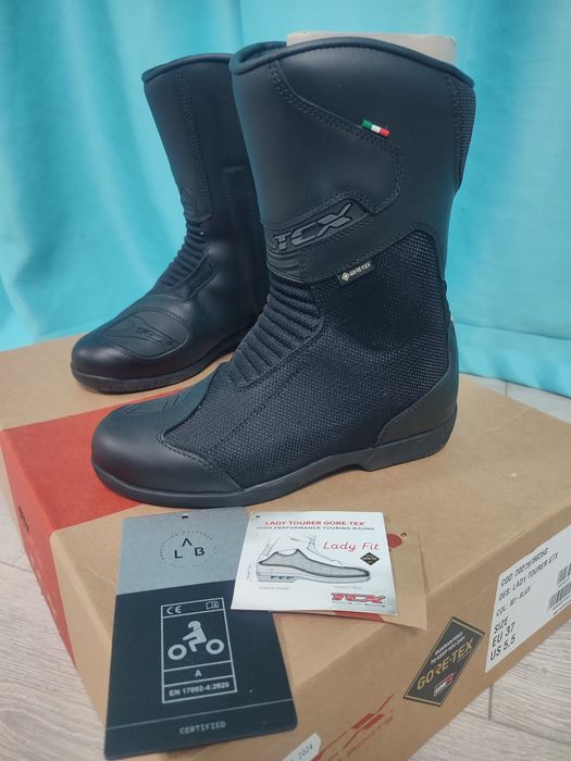 Ghete Cizme moto Lady ,goretex ,TCX ,GTX  , talpa inalta