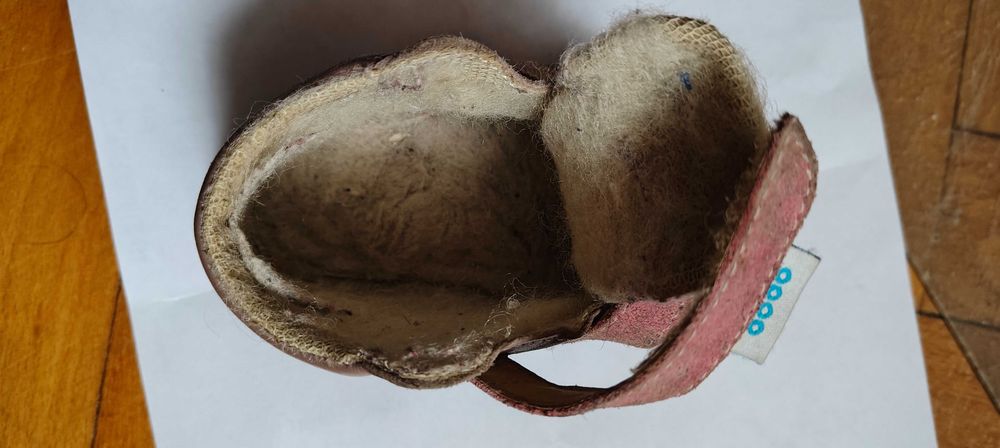 Ghetute Thermo Wool/ Dusty Rose Dodo Shoes Marime 21