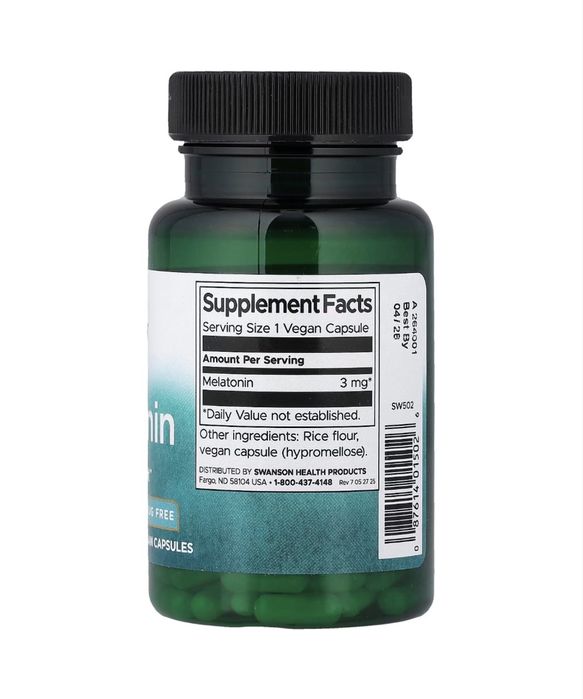 Мелатонин 3 мг 120 капсул