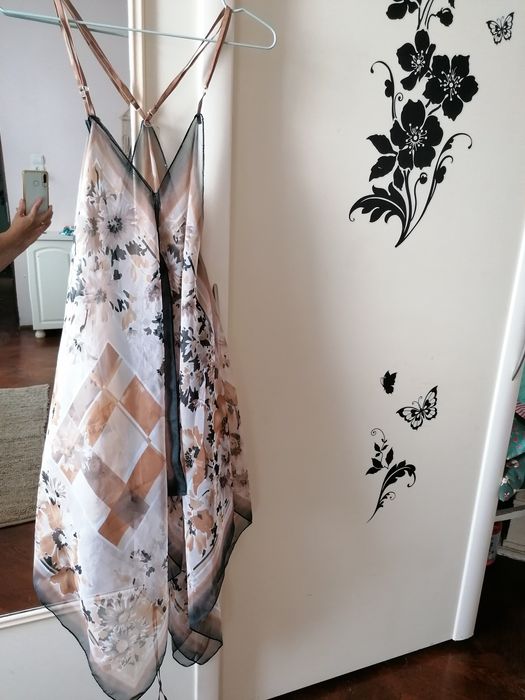 Rochita plaja transparenta, model in colturi