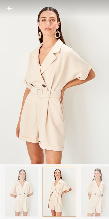 Бежов Гащеризон с колан и копчета