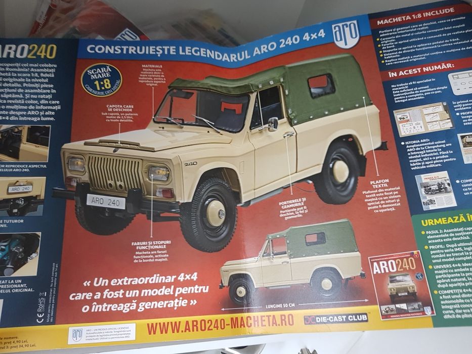 Macheta Aro Eaglemoss 1-20