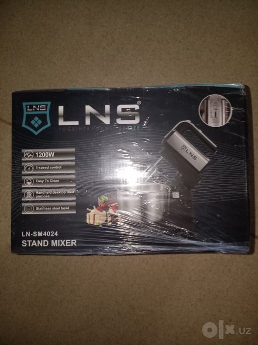 LNS mikseri, kafolati bilan, yangi