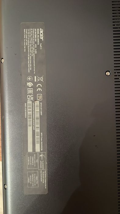 Продам ноутбук acer swift 3