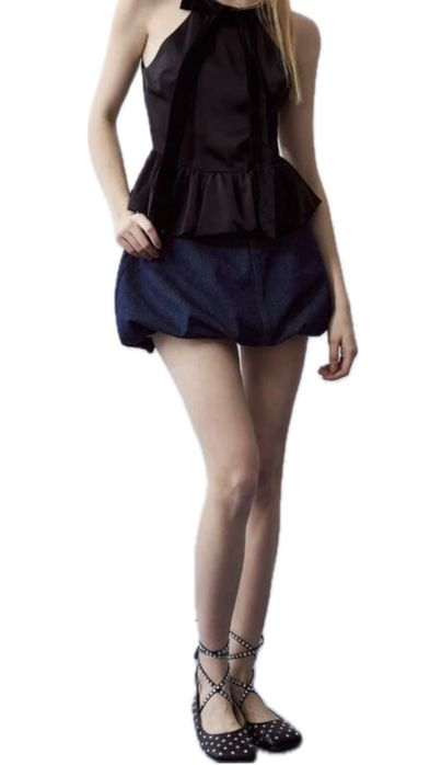 Дънкова поличка тип балон