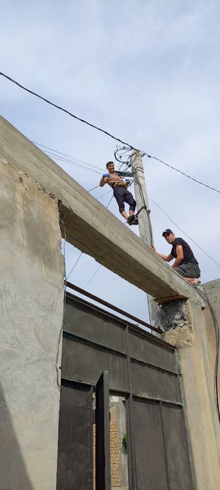 Елетрика монтаж ва монтёр,шитлар,слаботочка,ишларини киламиз..