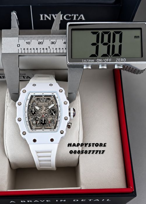 INVICTA Nitro women white 39 mm, Инвикта нов дамски часовник