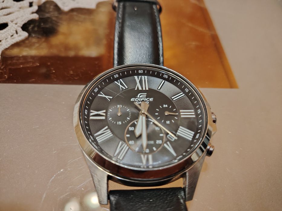 Casio edifice efv-500l-1a chronograph
