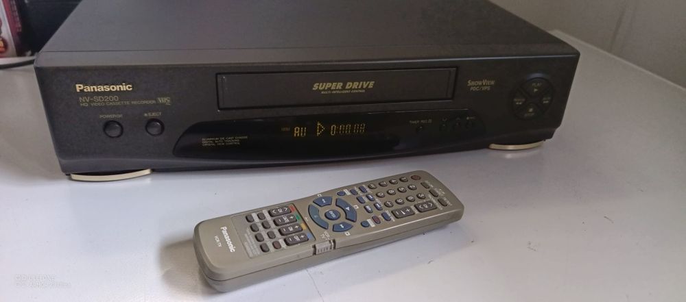 Video Panasonic Vhs model NV SD200 in stare perfecta