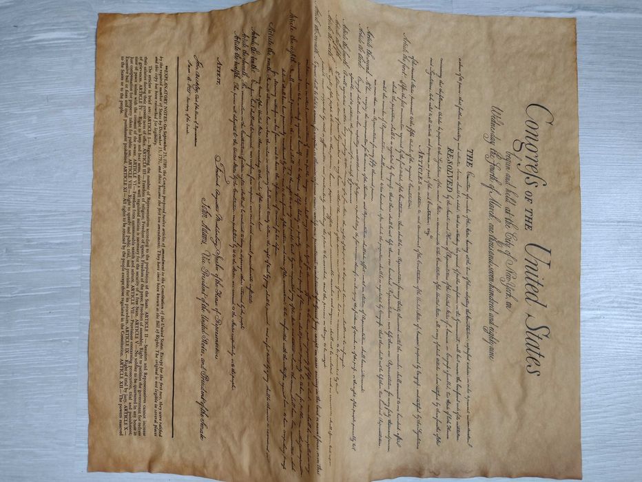 4 документа на свободата на USA