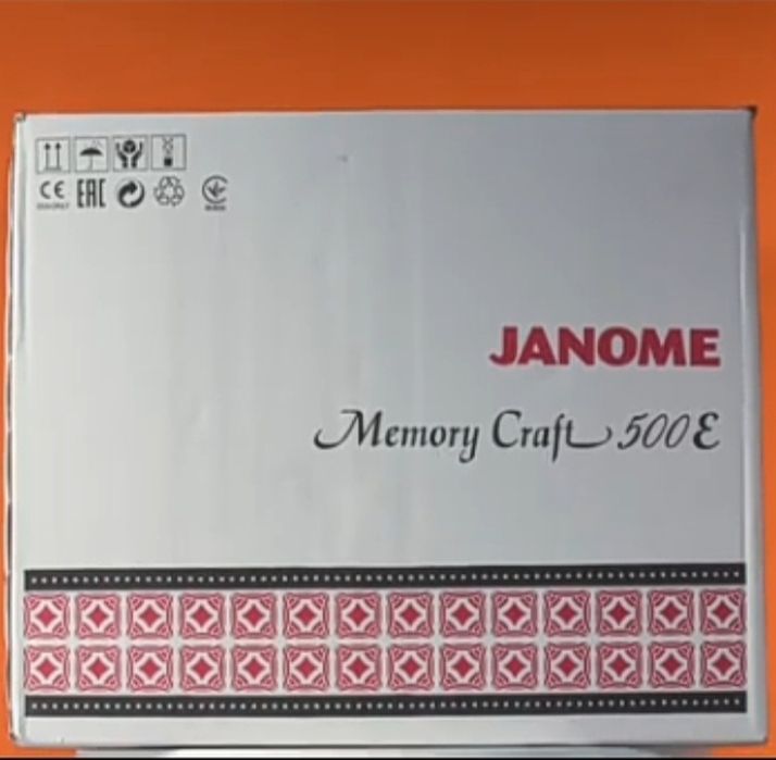 Вышивальная Janome 500Е.Новый.