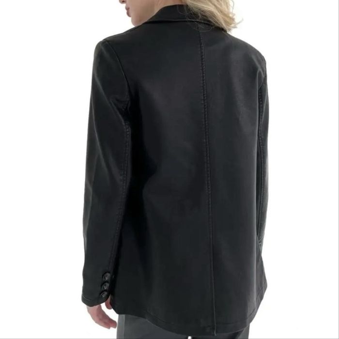 Кожанный пиджак