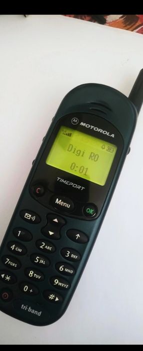 Motorola  Timeport+ incarcator Nou ( decodat, baterie nouă dublă)