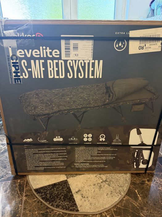 Pat pescuit TRAKKER levelite ELS-MF bed sistem