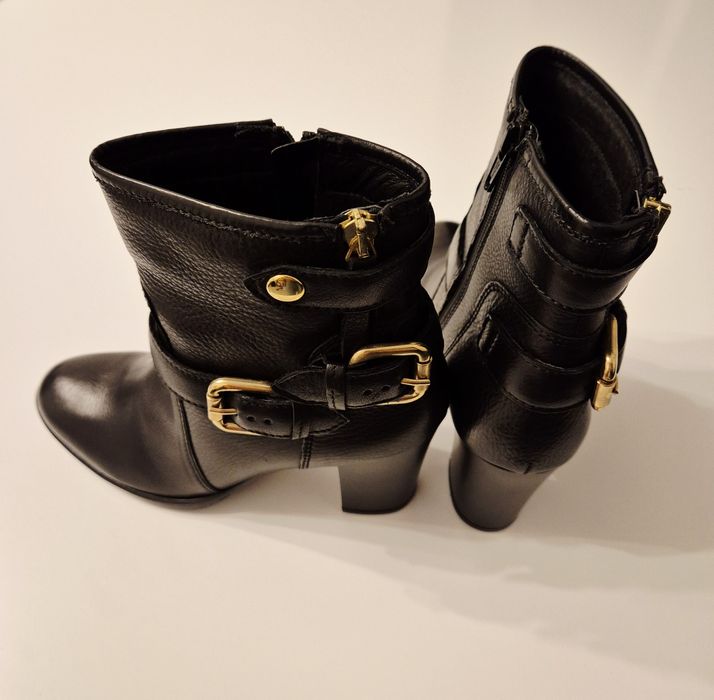 Ghete negre piele CARMENS 36