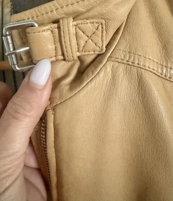 MASSIMO DUTTI дамско кожено яке