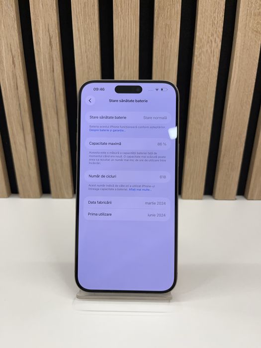 Iphone 15 Pro Max 256Gb/86% Baterie GARANTIE/FACTURA #61226