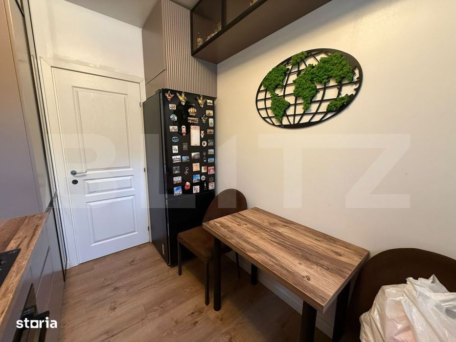 Apartament 3 camere, 68 mp, curte 135 mp, zona Rond Pacurari
