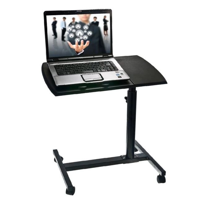 Măsuta laptop reglabila cu roti-mini birou/masa laptop pe roti