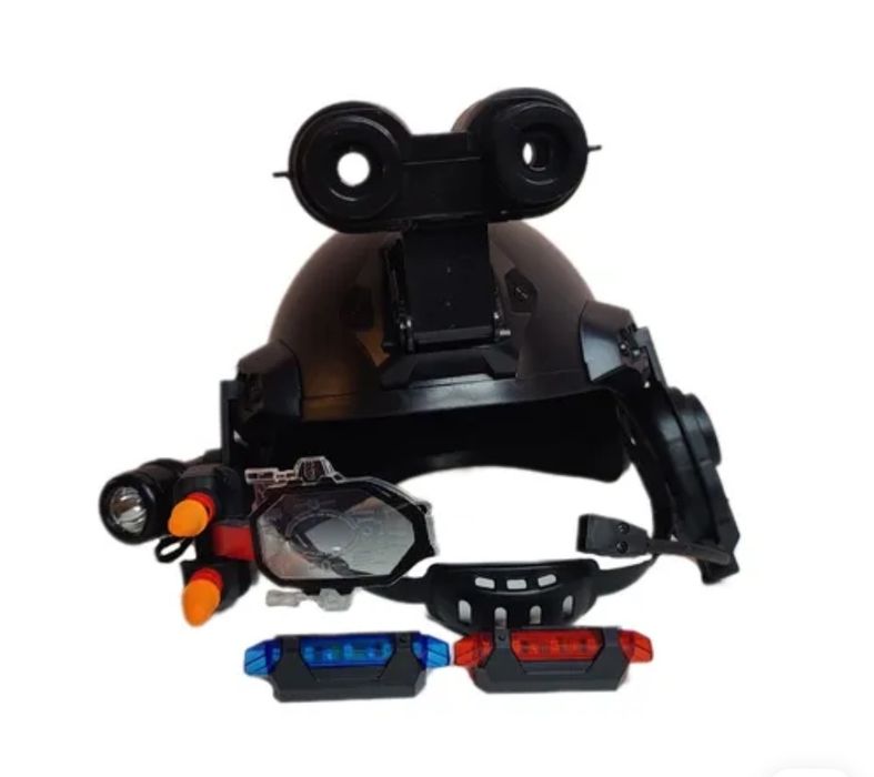 Игровой набор "Полицейский", шлем спецагент