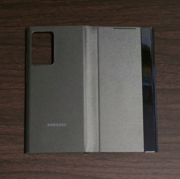 Husa flip smart activa originala Samsung Smart Clear View Cover Note 20 Ultra N985 Note 20 Ultra 5G N986