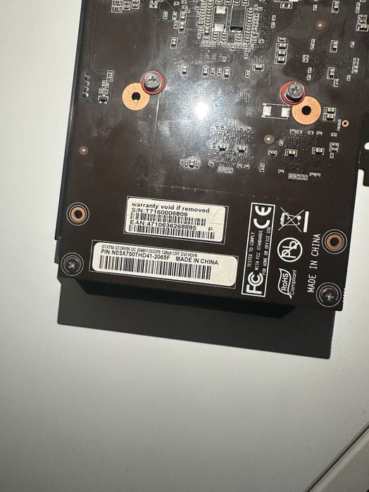 Видеокарта GTX 750
