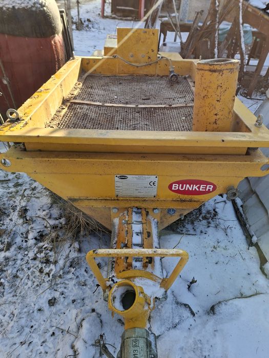 Masina de tencuit Bunker turnat sape și tolcretat