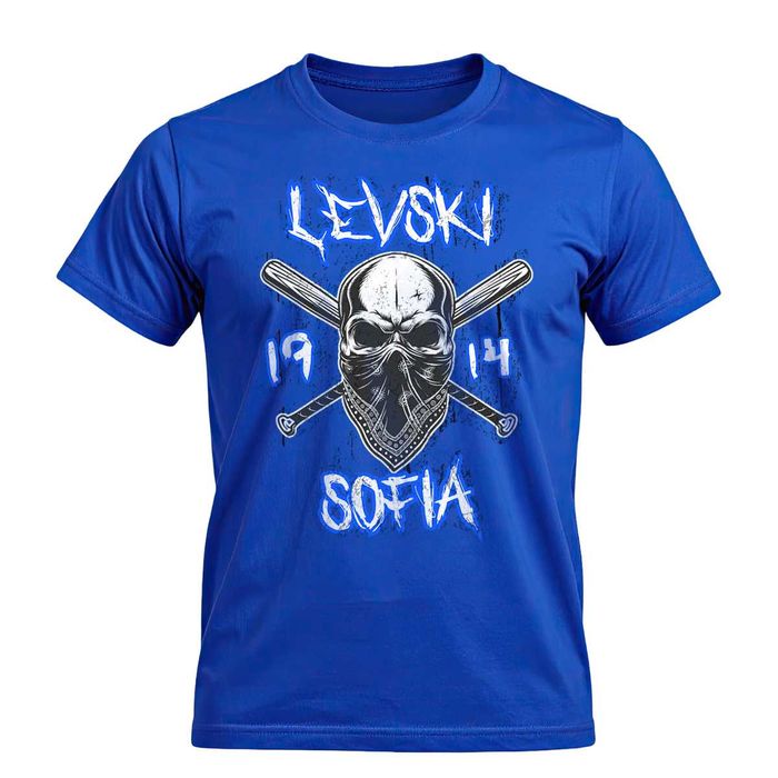 Тениски Левски София тениска Levski Sofia ultras hooligans Размери от С до 5ХЛ