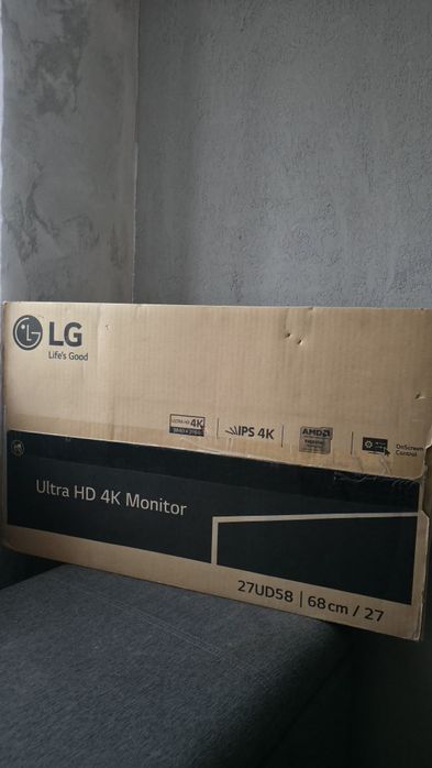 Monitor LED IPS LG 4K